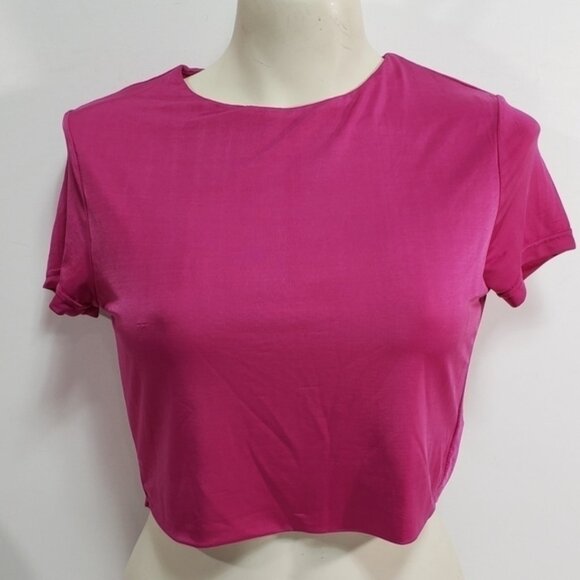 Revamped Pink Crop Top - Picture 4 of 6